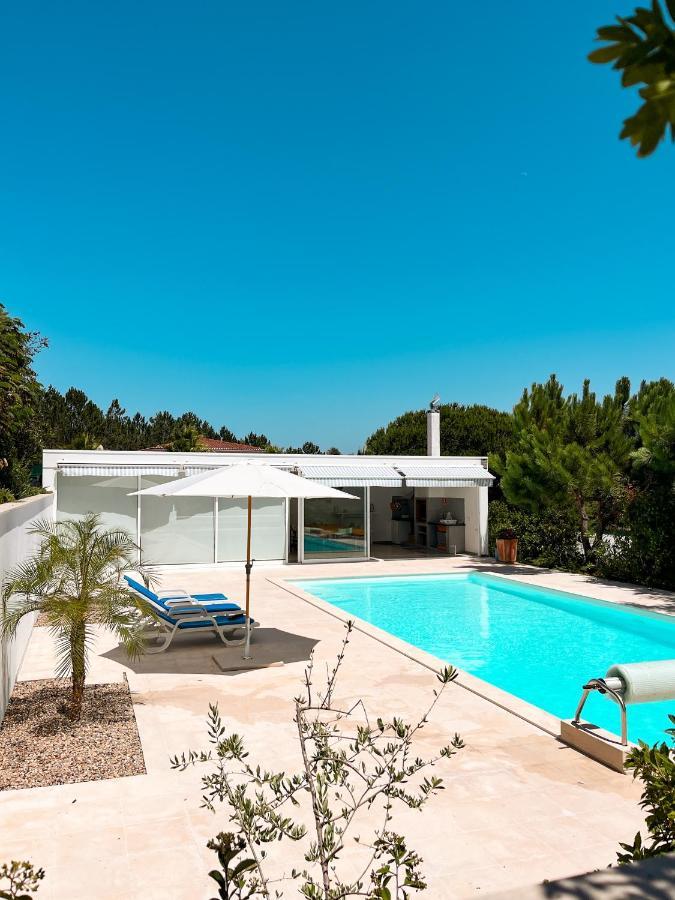 Edles Apartment In Architektenvilla Mit Grossem Pool, Sauna, Dachterrasse Und Malerischem Garten Pataias Buitenkant foto