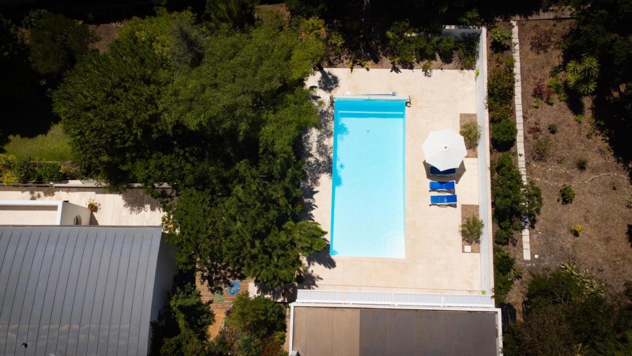 Edles Apartment In Architektenvilla Mit Grossem Pool, Sauna, Dachterrasse Und Malerischem Garten Pataias Buitenkant foto